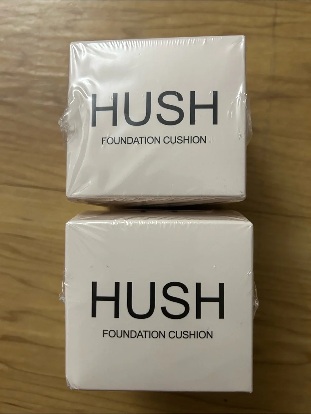 HUSH Foundation Cushion set of 2 Hush Glow new and sealed